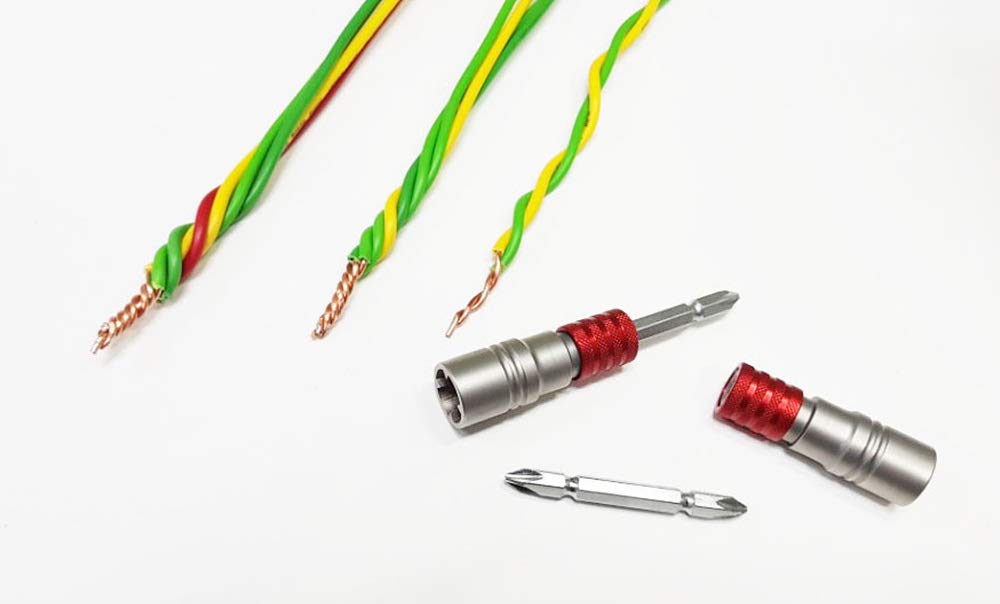 Wire Twisting Tool BOWT-001 - Professional Power Tool Accessory for Electrical Wiring & DIY Projects - Perfect for Home Improvement, Electricians, and Crafting