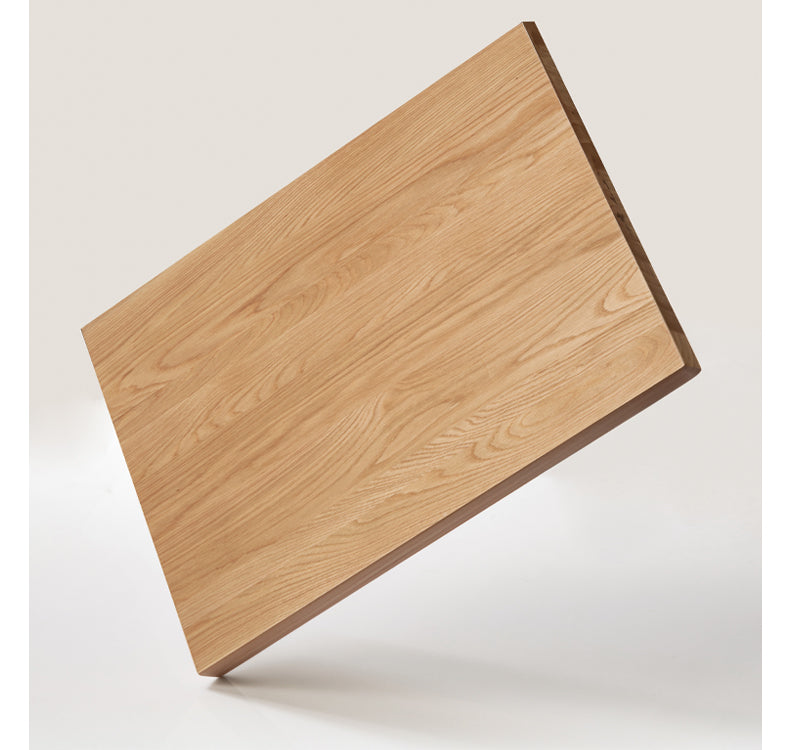 Modern Oak Solid Wood Nightstand - Bedside Table with Drawer for Bedroom Furniture - Perfect for Home Decor, Storage & Organization