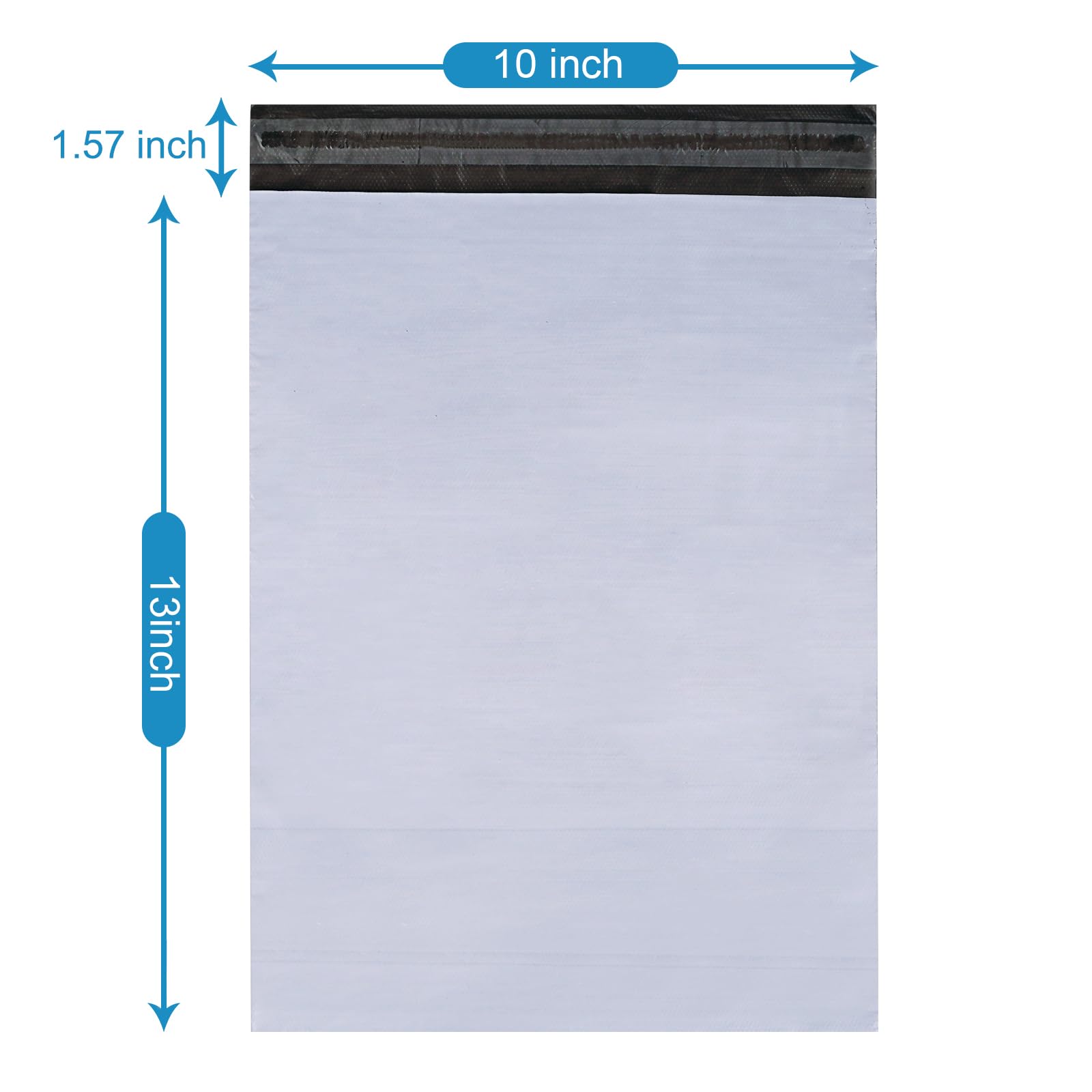 Packbabol 10x13 Inch Poly Mailers - 500 Pack of Strong, Waterproof, Tear-Proof Self-Sealing Shipping Envelopes | Perfect for Ecommerce, Amazon FBA & Small Business Shipping