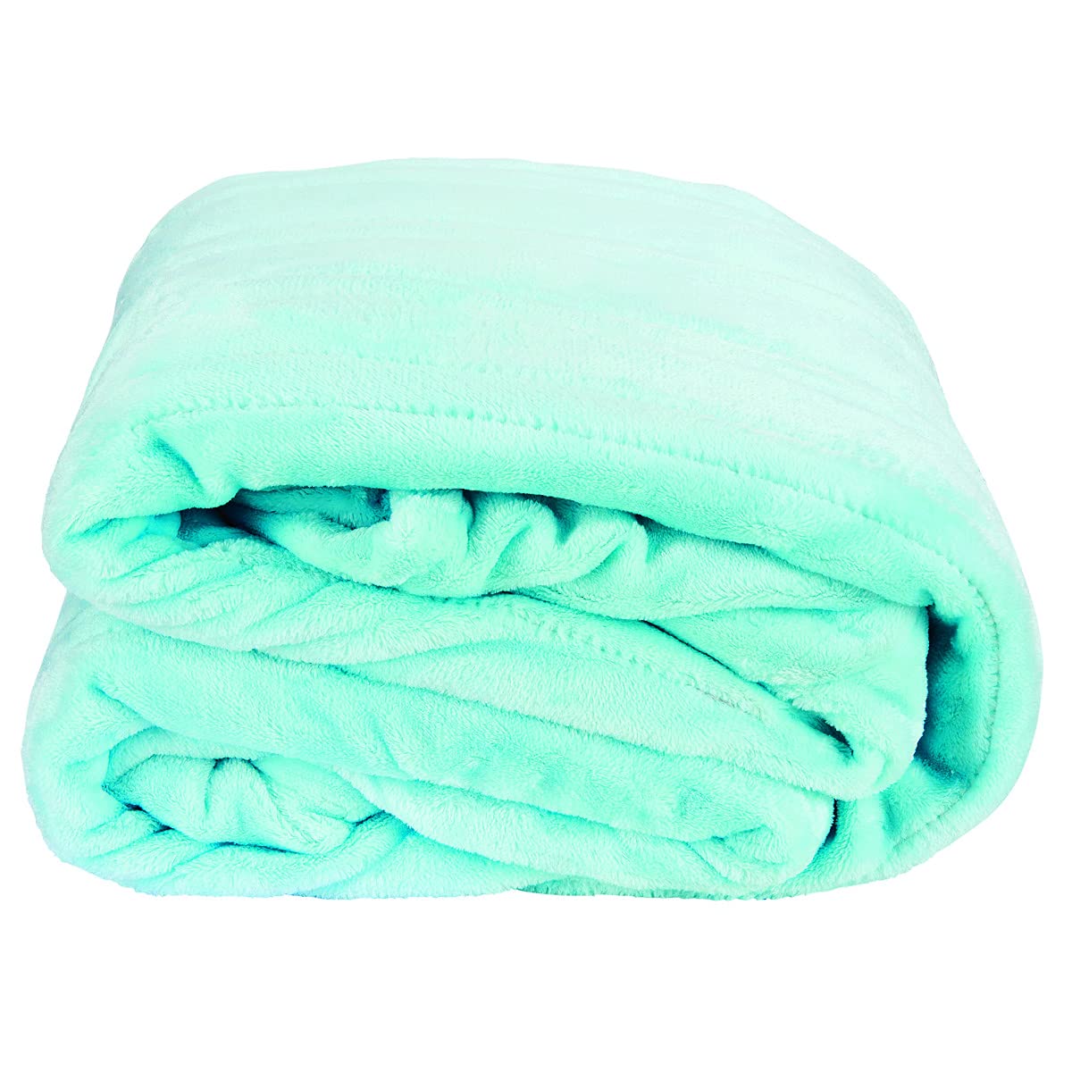 Westerly Twin Size Electric Heated Blanket - Soft & Cozy Aqua Blue Warming Blanket for Cold Nights - Perfect for Bed, Couch & Winter Camping