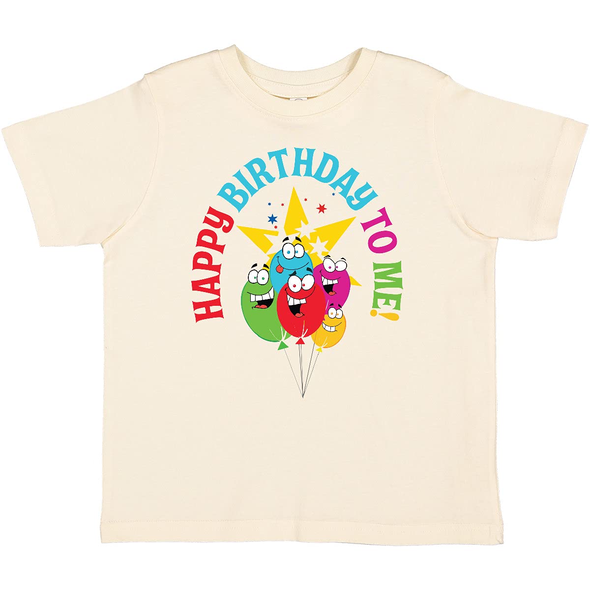Inktastic Happy Birthday to Me Toddler T-Shirt - Cute Kids Birthday Outfit for Boys & Girls | Perfect for Birthday Parties, Photo Shoots & Special Celebrations