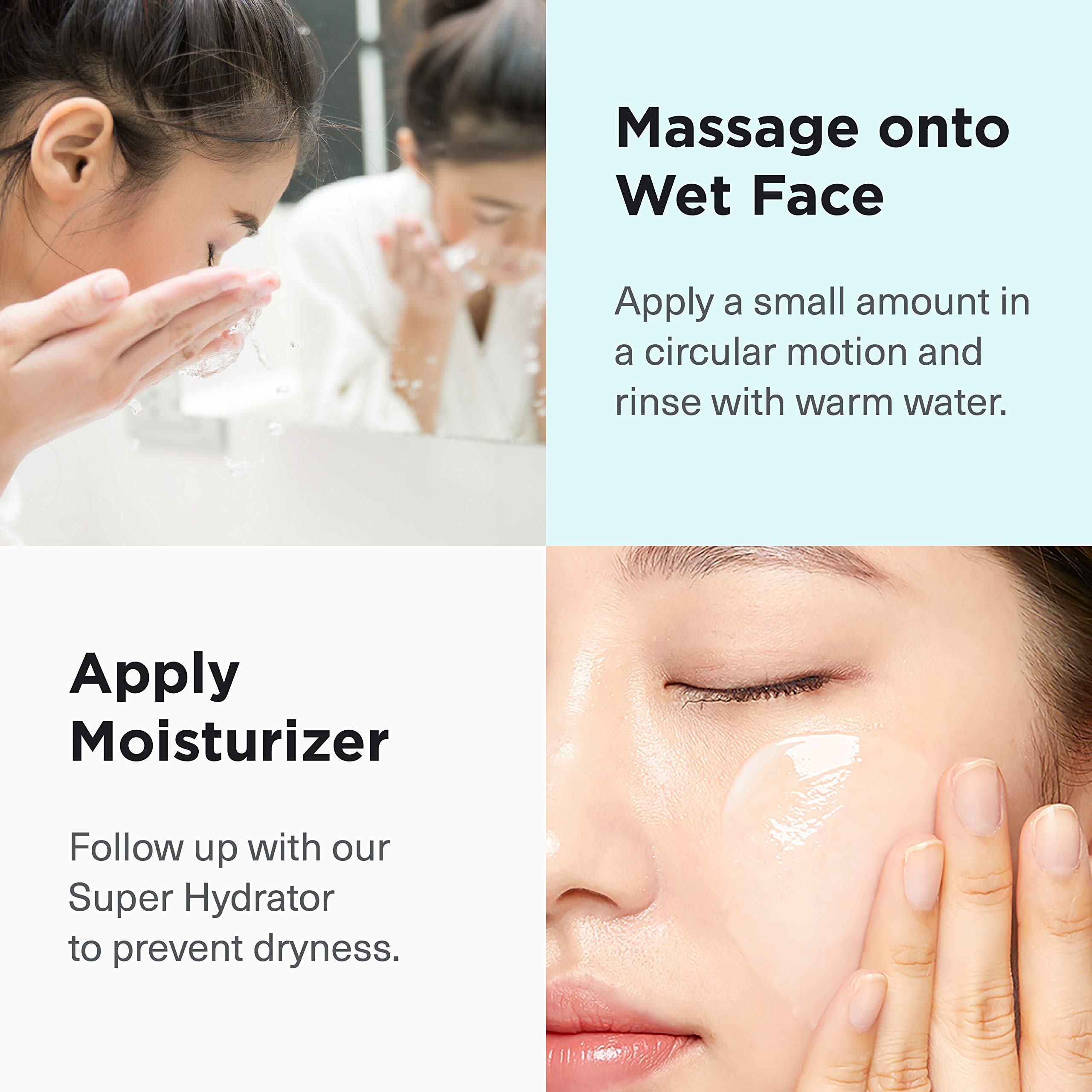 Active Facial Cleanser for Oily & Acne-Prone Skin | Vegan Botanical Face Wash with Breakout Control | Daily Deep Cleansing Gel for Men & Women | Perfect for Morning & Night Skincare Routine