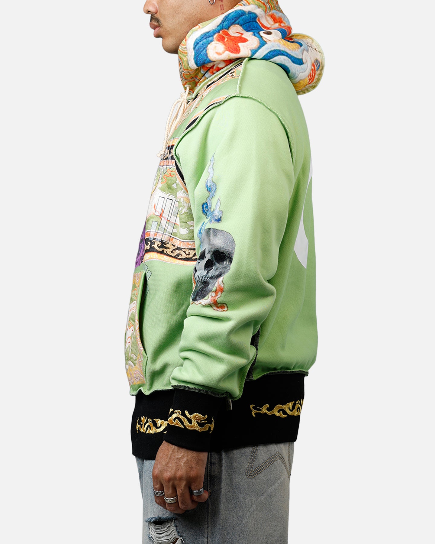 ABC Birthstone Hoodie - Light Green Comfortable Pullover for Women & Men | Perfect for Casual Wear, Gifts & Special Occasions
