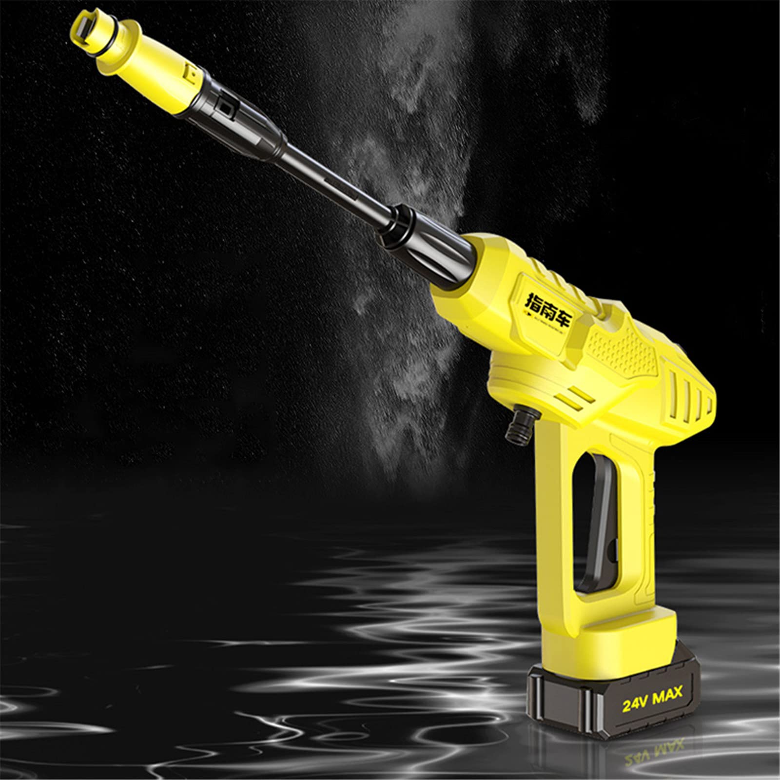 Cordless Electric Pressure Washer - 320 PSI Portable Handheld Power Washer for Car Washing, Home Cleaning & Outdoor Use | Water Nozzle Cleaning Machine Kit