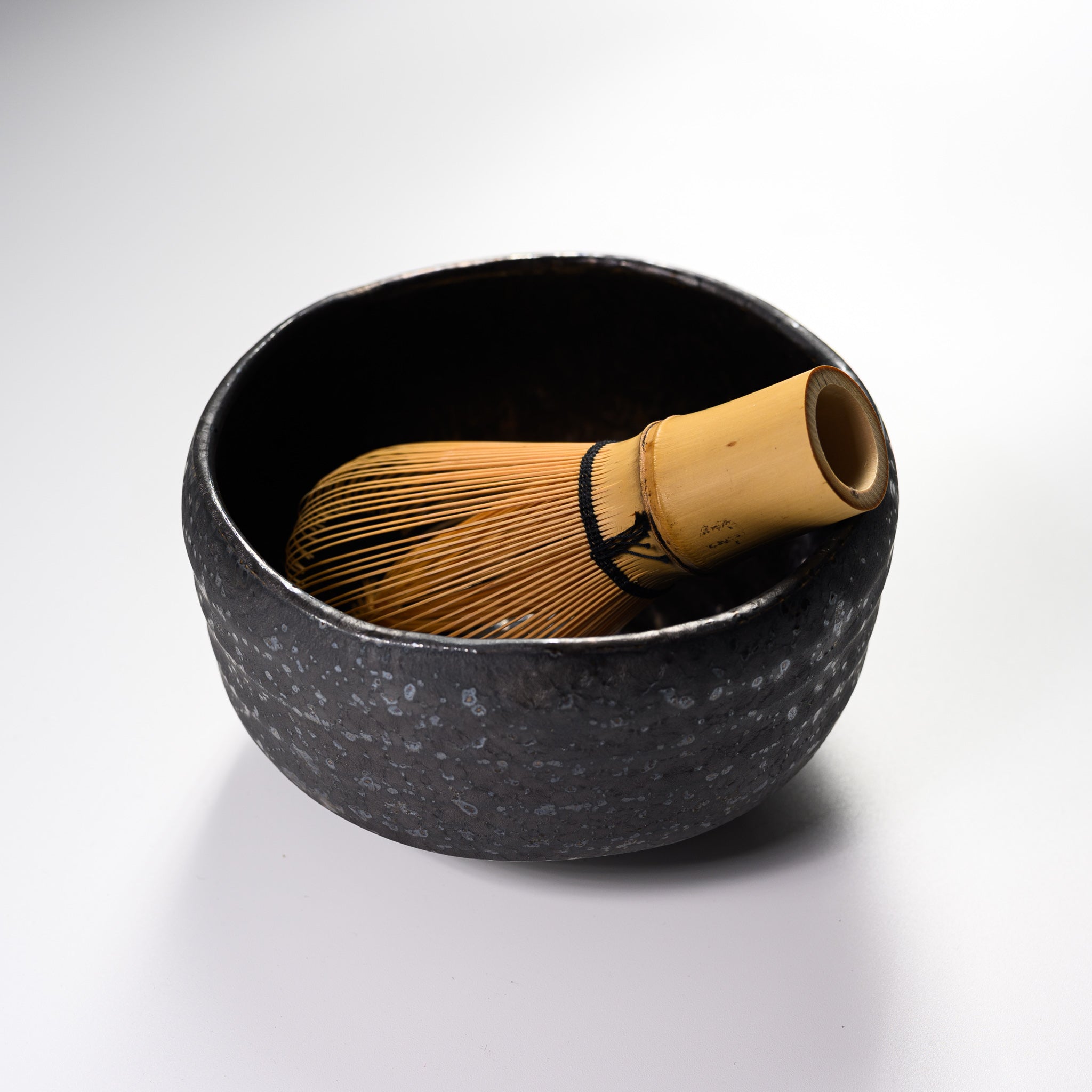 Premium Matcha Bowl Set - Handcrafted Meteorite Glaze Ceramic Tea Cup for Japanese Tea Ceremony | Authentic Chawan for Matcha Green Tea Lovers | Perfect for Zen Meditation & Gift Giving