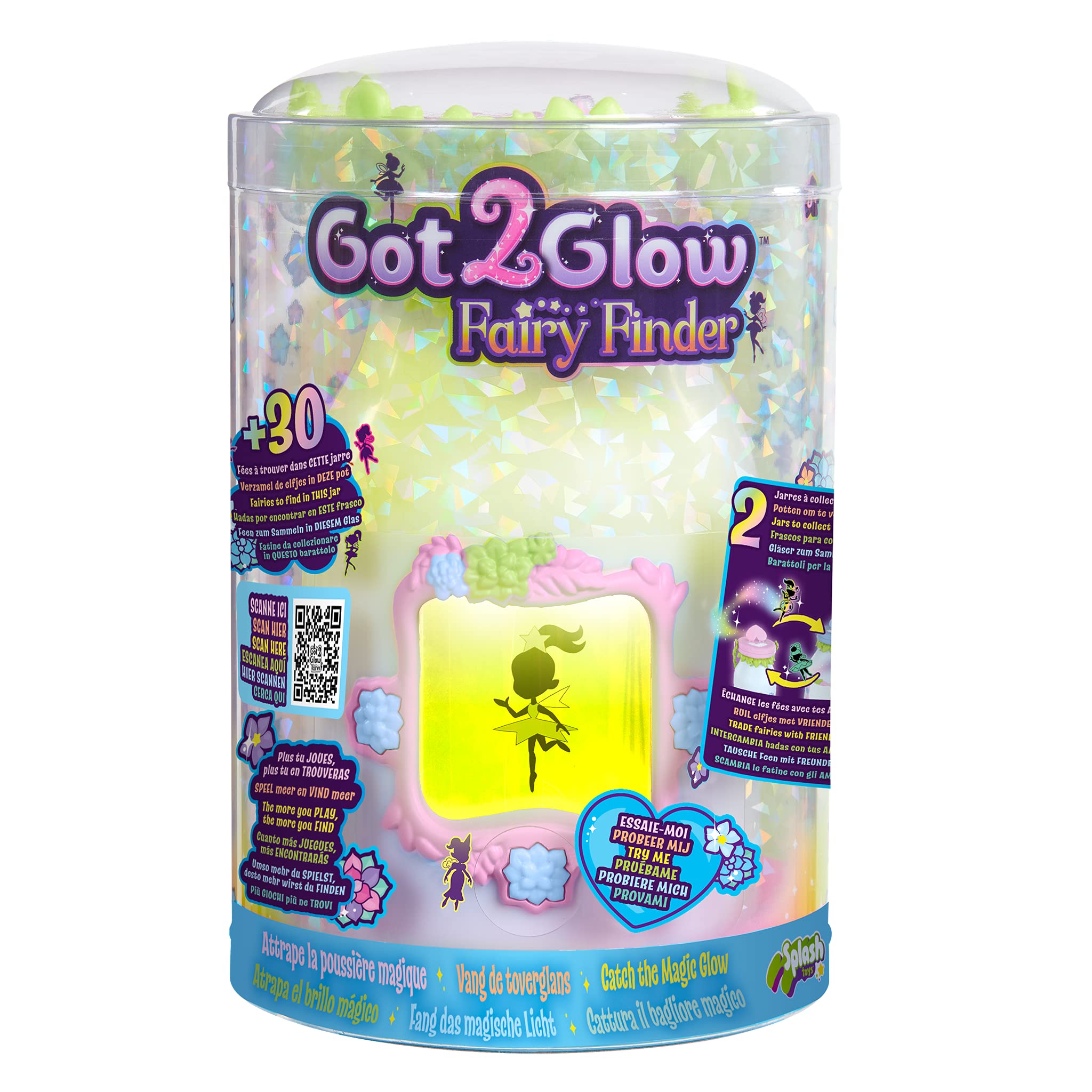 Glow in The Dark Fairy Blue Splash Toys - Fun Water Play & Nighttime Glow for Kids Outdoor Activities, Pool Parties & Backyard Adventures