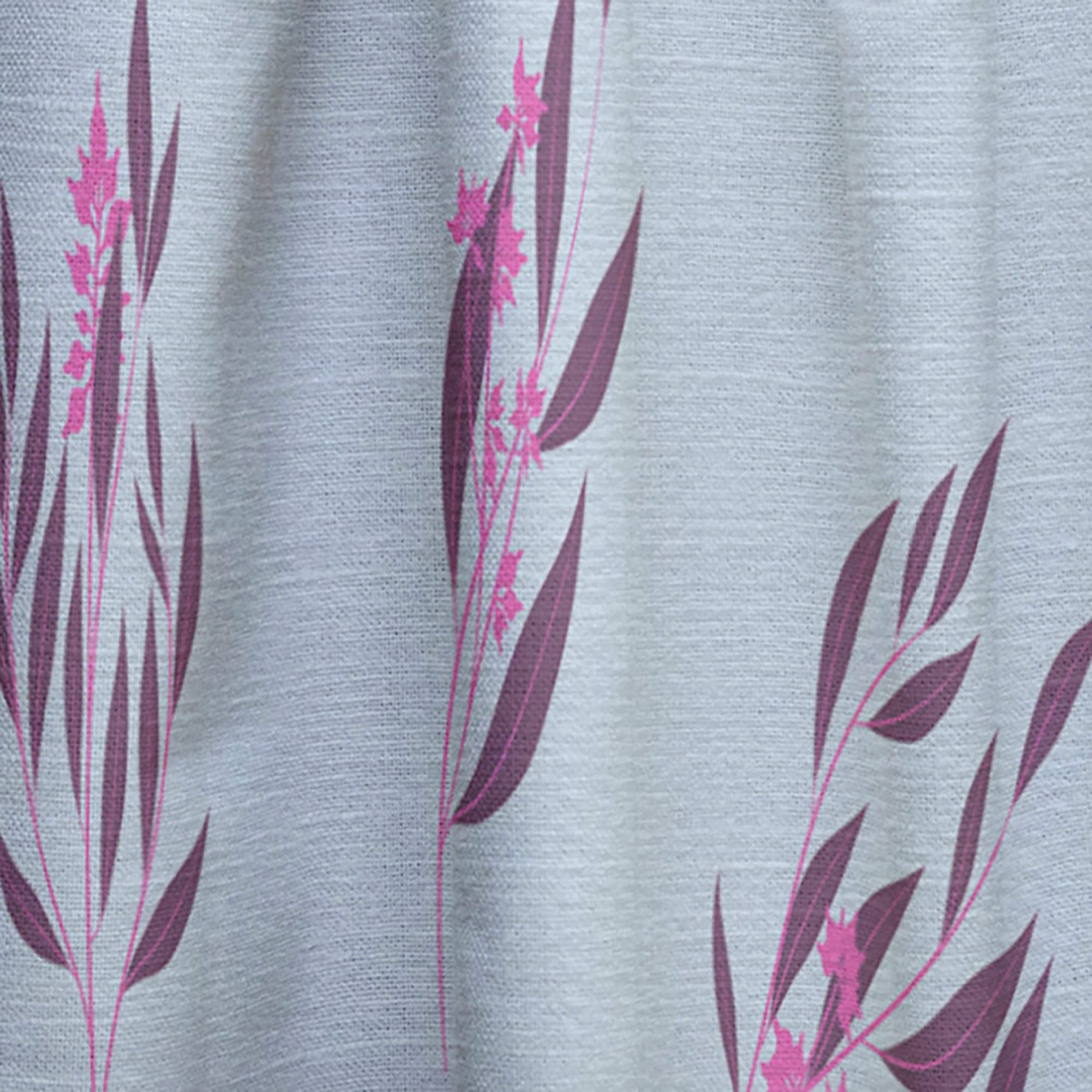 DesignQ Bright Eucalyptus Floral Pattern Thermal Insulated Curtains - Single Panel 52x108 - Elegant Window Treatments for Bedroom & Living Room | Perfect for Home Decor, Light Control & Privacy