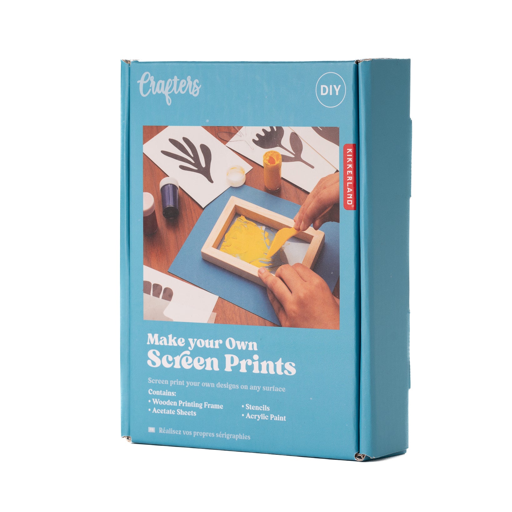 DIY Screen Printing Kit for Beginners - Create Custom T-Shirts, Totes & More - Perfect for Crafters, Artists & Small Businesses