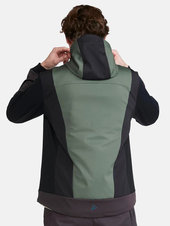 Men's Craft Backcountry Hood Jacket - Lightweight Waterproof Hiking Jacket for Outdoor Adventures - Perfect for Camping, Trekking & Mountain Climbing
