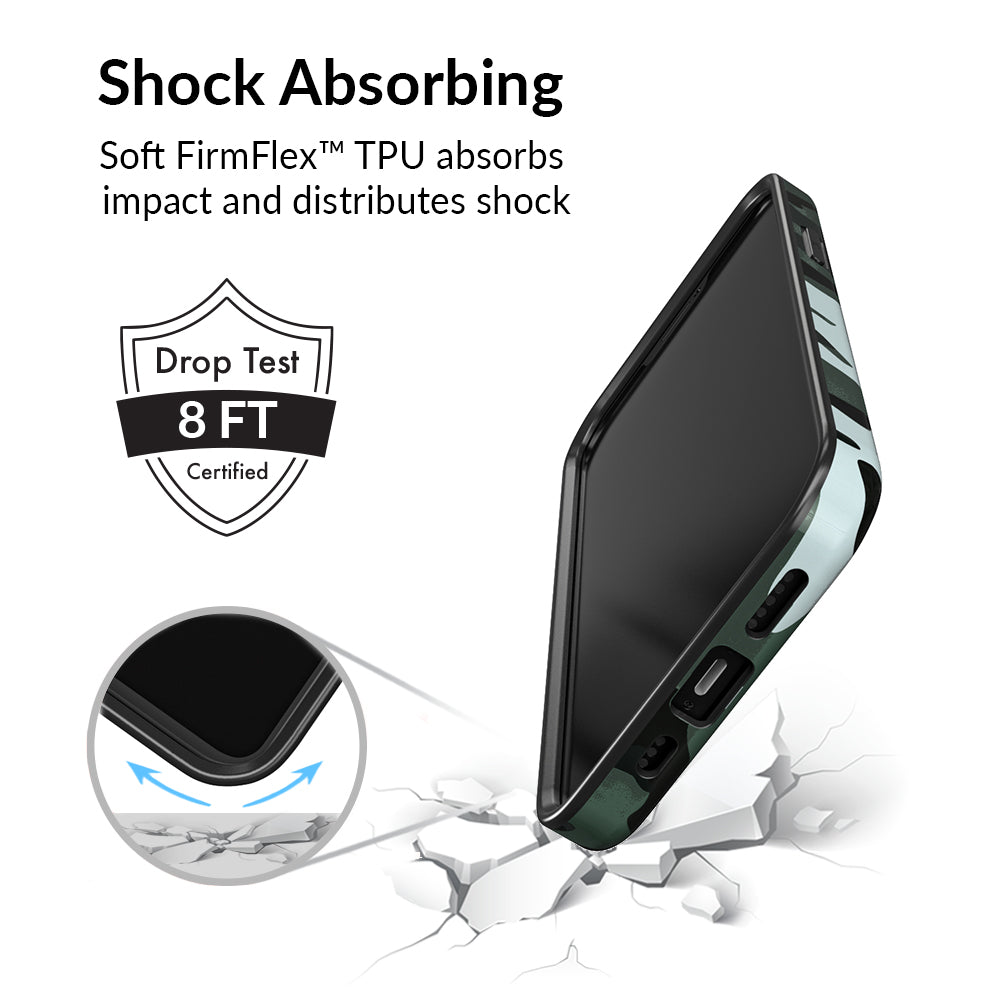 Premium Green Camo iPhone Case - Durable & Stylish Protective Cover for iPhone [Model] | Perfect for Outdoor Adventures, Hunting & Military Enthusiasts