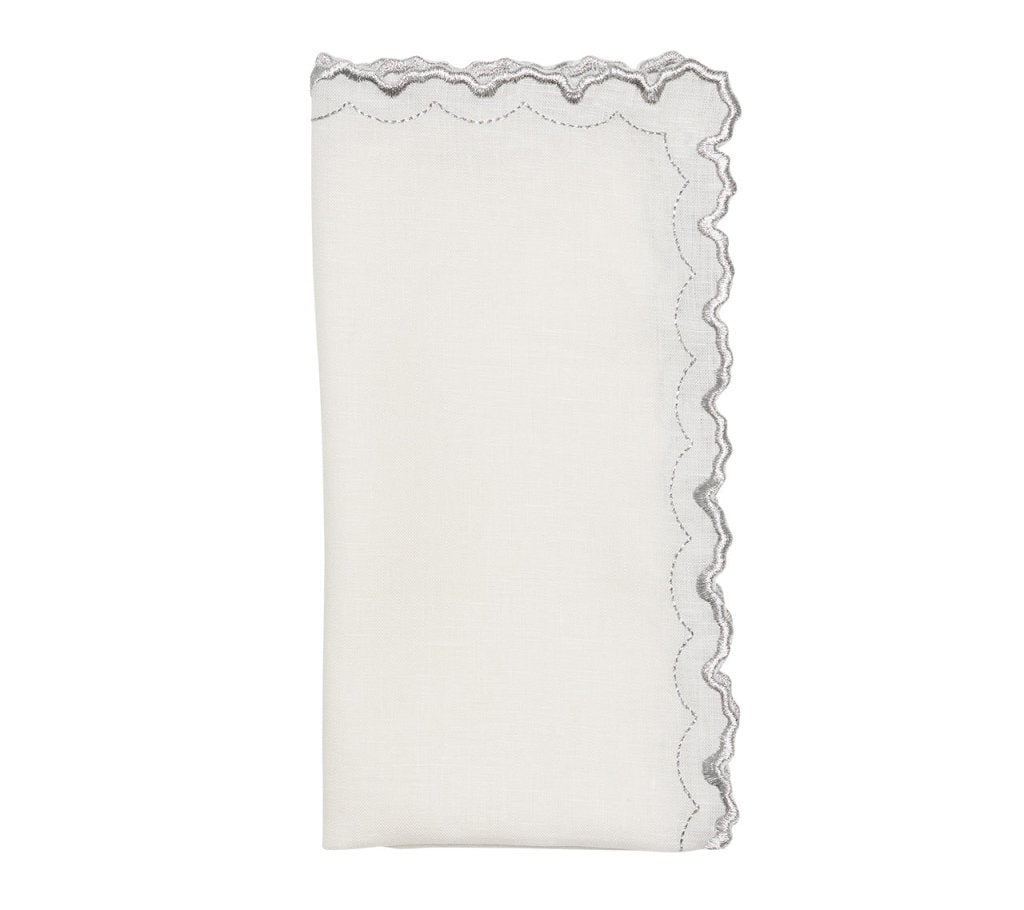 Premium Arches Napkins Set of 4 - 100% Cotton Decorative Table Napkins for Dinner Parties, Weddings & Formal Dining - Elegant Home Decor & Gift Idea