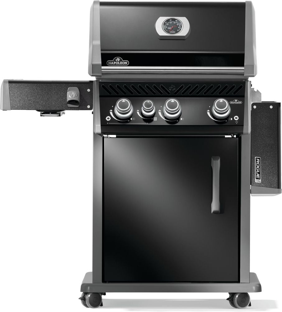 Napoleon Black Rogue PRO 425 SIB Portable Gas Grill - Premium Outdoor BBQ Grill for Backyard, Camping & Tailgating - Perfect for Grilling Burgers, Steaks & Vegetables