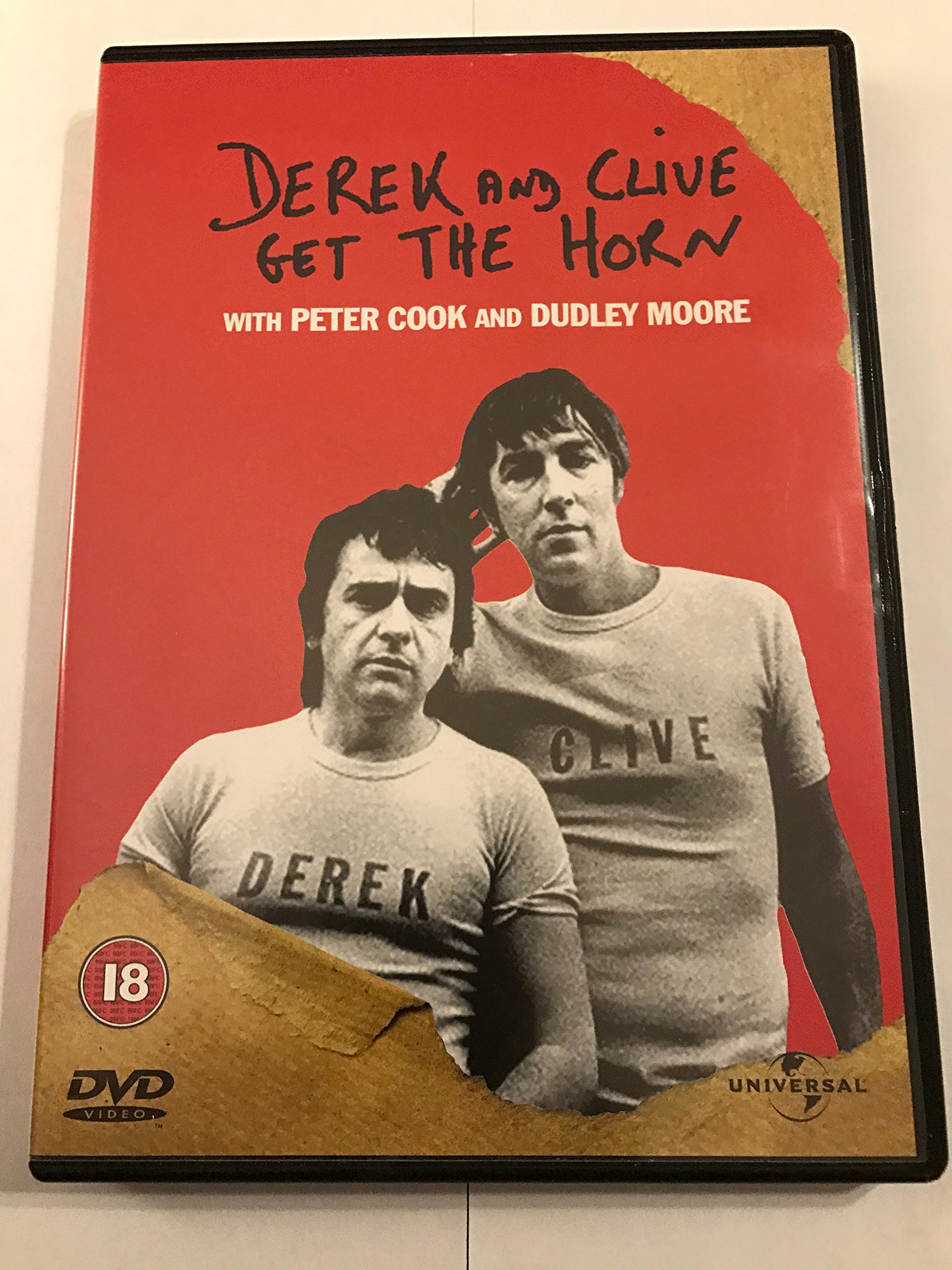 Derek and Clive Get The Horn DVD (1979) - Classic British Comedy Film for Movie Nights and Comedy Lovers