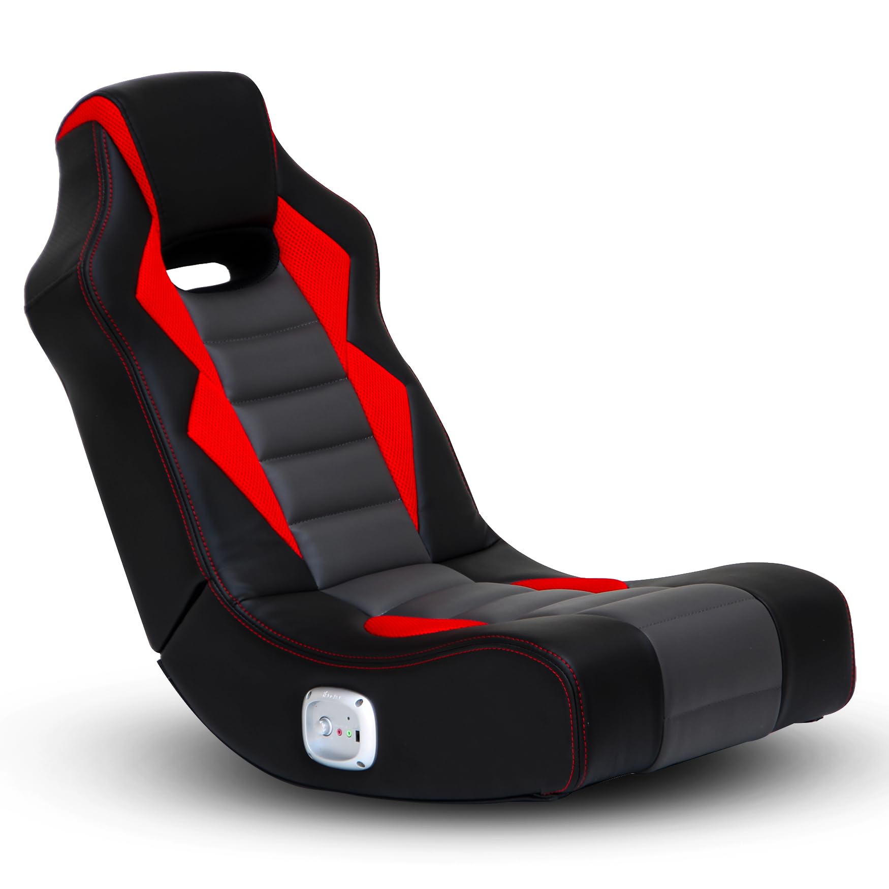X Rocker Video Gaming Floor Rocker Chair with Built-in Speakers - Foldable Ergonomic Design for Bedroom, Game Room & Living Room - Perfect Gaming Gift for Boys, Girls & Teens Ages 5-17 - Ideal for Console Gaming, Movie Nights & Relaxation
