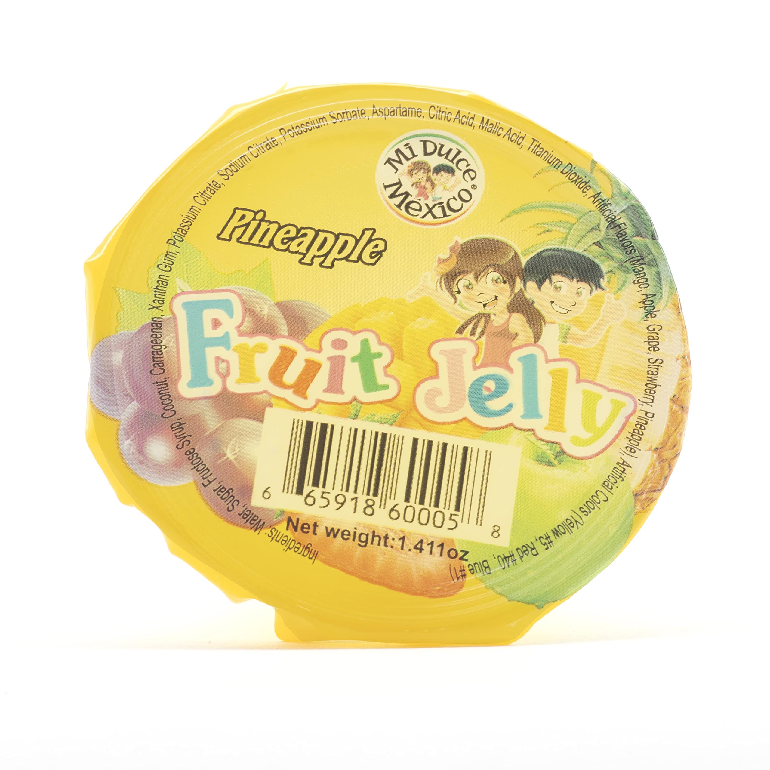 MDM Fruit Jelly Cups in Mesh Bags - 11.29oz (8 Cups) - Perfect for Snacks, Lunchboxes & Party Favors - Bulk Pack of Sweet Treats for Kids & Adults
