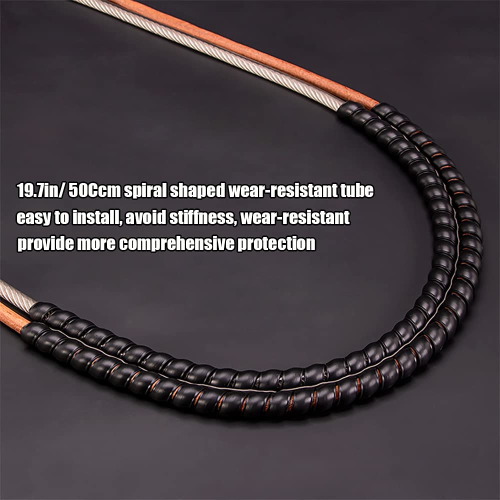 Ahomie Weighted Jump Rope for Women & Men - Adjustable Heavy Jump Rope with Non-Slip Stainless Steel Handles - Perfect for Fitness, Endurance Training, Boxing, and CrossFit Workouts