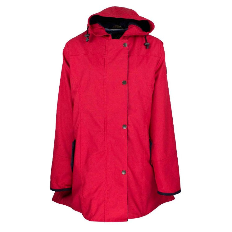 Women's Waterproof Hooded Wax Jacket - Katrina Discovery Style [2 Colors] | Outdoor Hiking, Camping & Rainy Day Wear