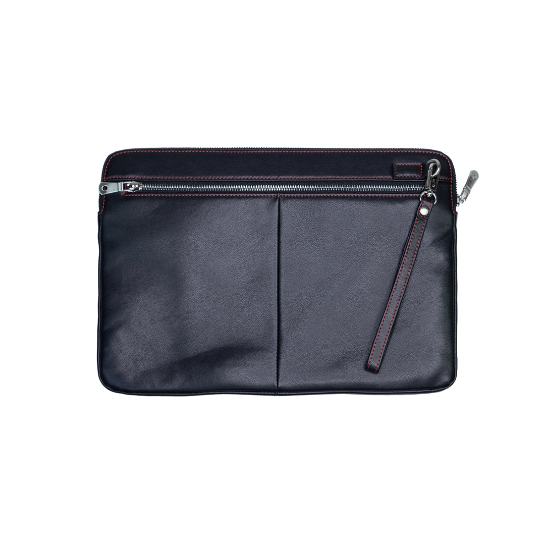 Premium Genuine Leather Laptop Case for MacBook Pro/Air 13-15 Inch - Slim Protective Sleeve with Soft Interior for Work, Travel & Business Meetings
