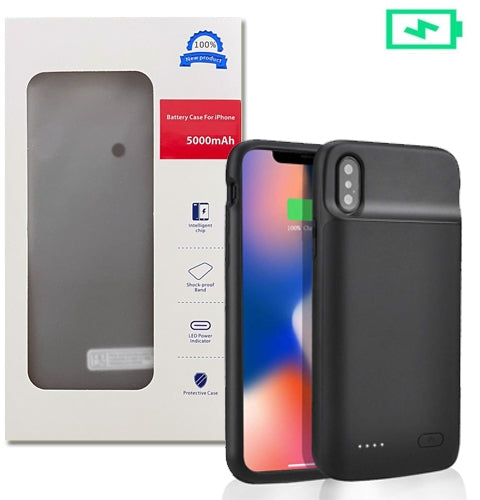 Apple iPhone 11 Battery Case - High Capacity Extended Battery Charging Cover (Black) | Perfect for Travel, Work & Everyday Use