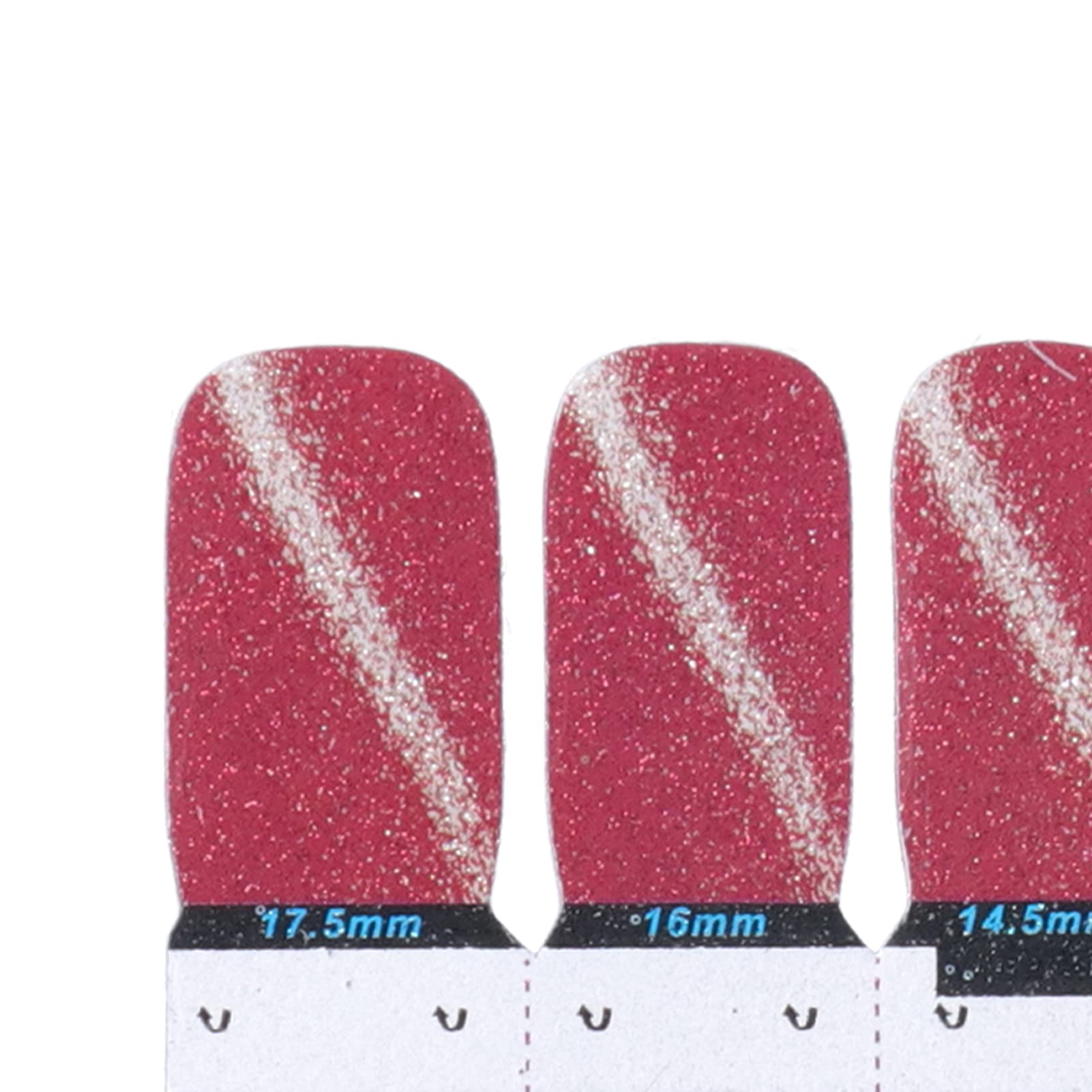 Premium Nail Polish Decals - 20 Unique Nail Art Stickers for Salon & Home Manicures | Waterproof DIY Nail Designs for Parties, Weddings & Special Occasions