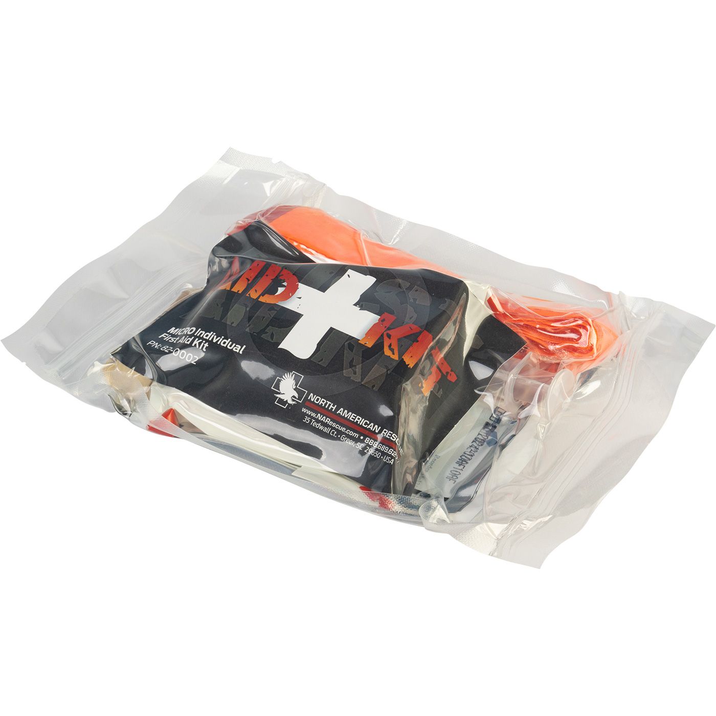 NAR Micro IFAK Tactical Medical Kit - Waterproof, Ultra Compact & Lightweight First Aid Pouch - Made in USA for Emergency, Survival, Hiking & Outdoor Adventures