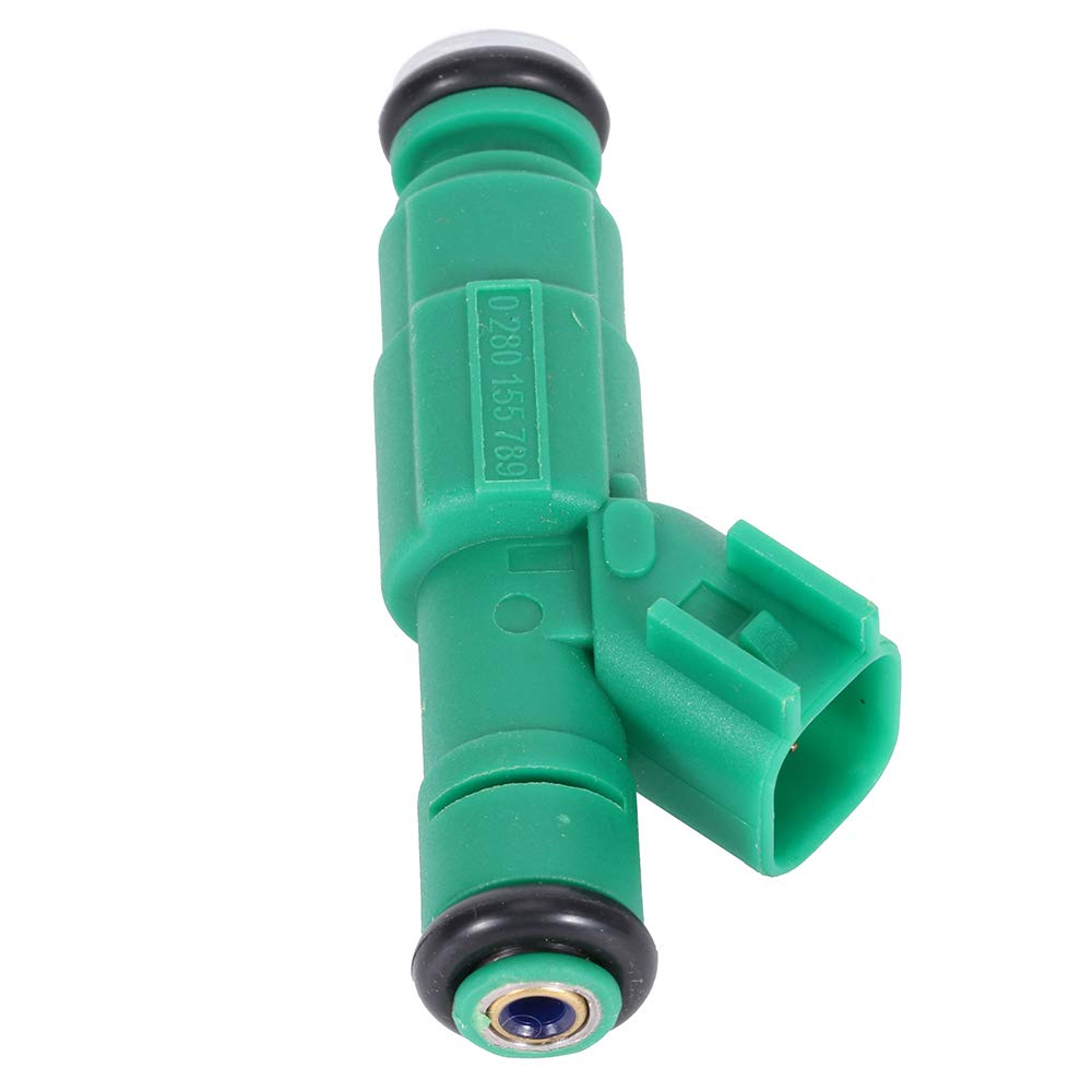 8 PCS Fuel Injectors 0280155789 Compatible with Buick Allure Century LaCrosse Regal, Chevy Impala Monte Carlo Venture, Pontiac Grand Prix Montana Trans Sport - 4 Hole Design for Improved Engine Performance & Fuel Efficiency