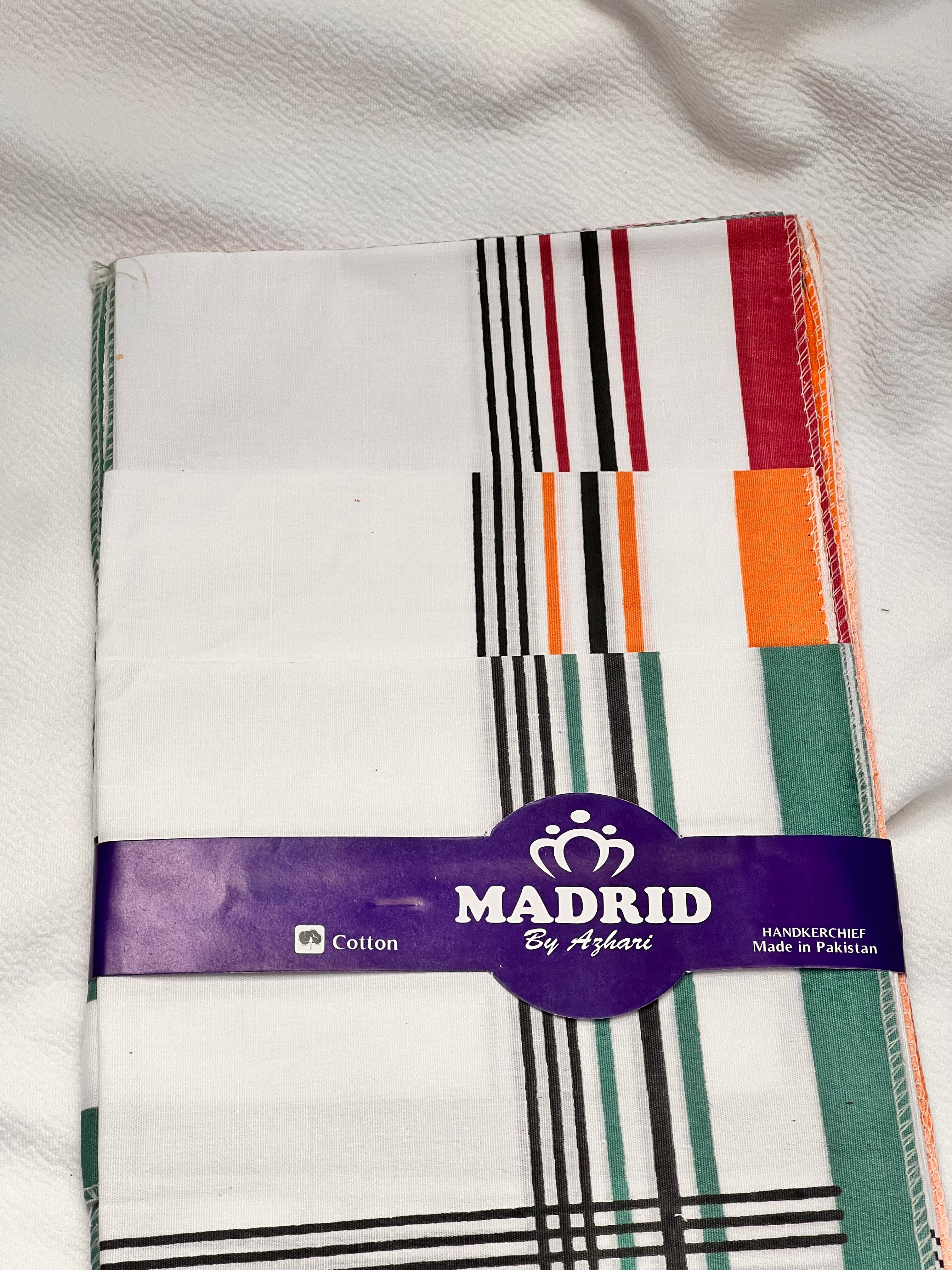 Premium Cotton Handkerchief Set - 12-Piece Mixed Color Pocket Squares for Men & Women - Perfect for Weddings, Parties & Everyday Use