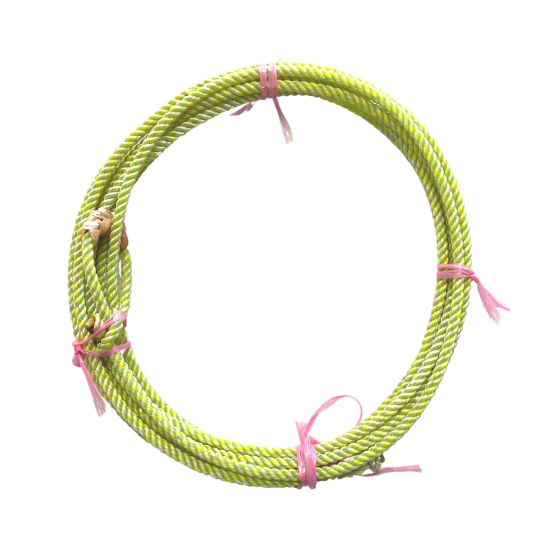 Light Green Waxed Nylon Kid Rope - Durable Outdoor Play & Camping Gear for Children