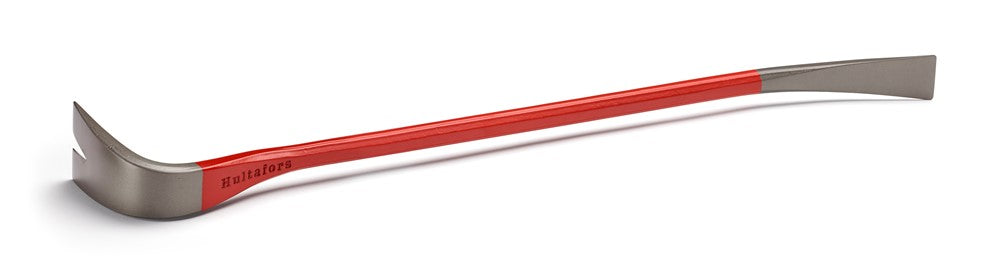 HULTAFORS Heavy-Duty Steel Wrecking Bar 25-Inch (109/25) - Perfect for Demolition, Construction & Home Renovation Projects