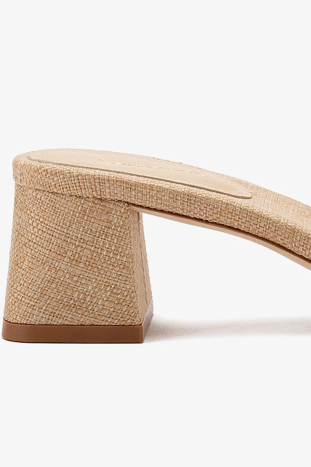 Brigitte Ruffle Mule Sandals - Beige Raffia Slides for Women | Comfortable Summer Shoes for Beach, Pool & Casual Outfits