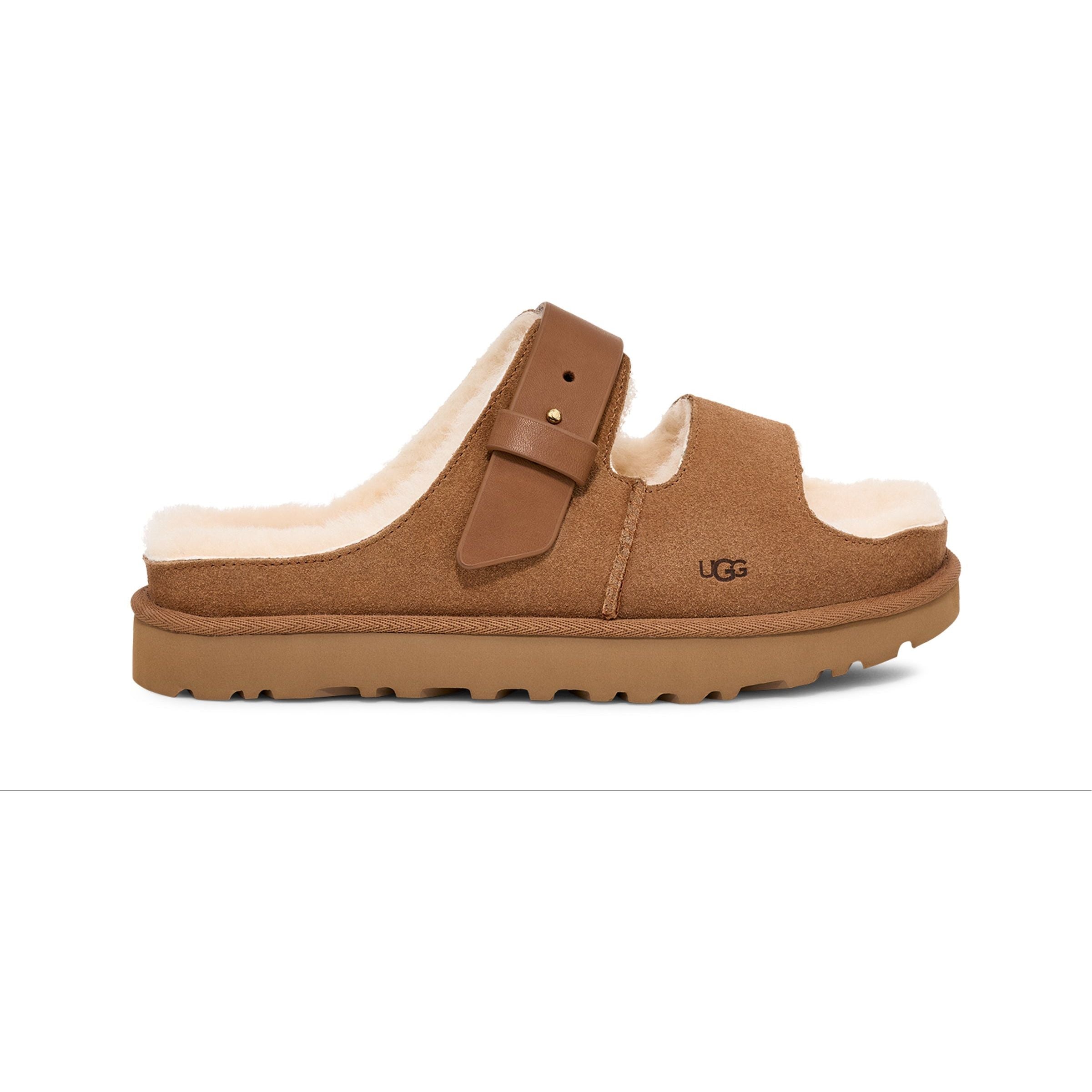 UGG Women's Greenport Strap Slide Sandals - Comfortable Summer Casual Shoes for Beach, Pool & Outdoor Wear