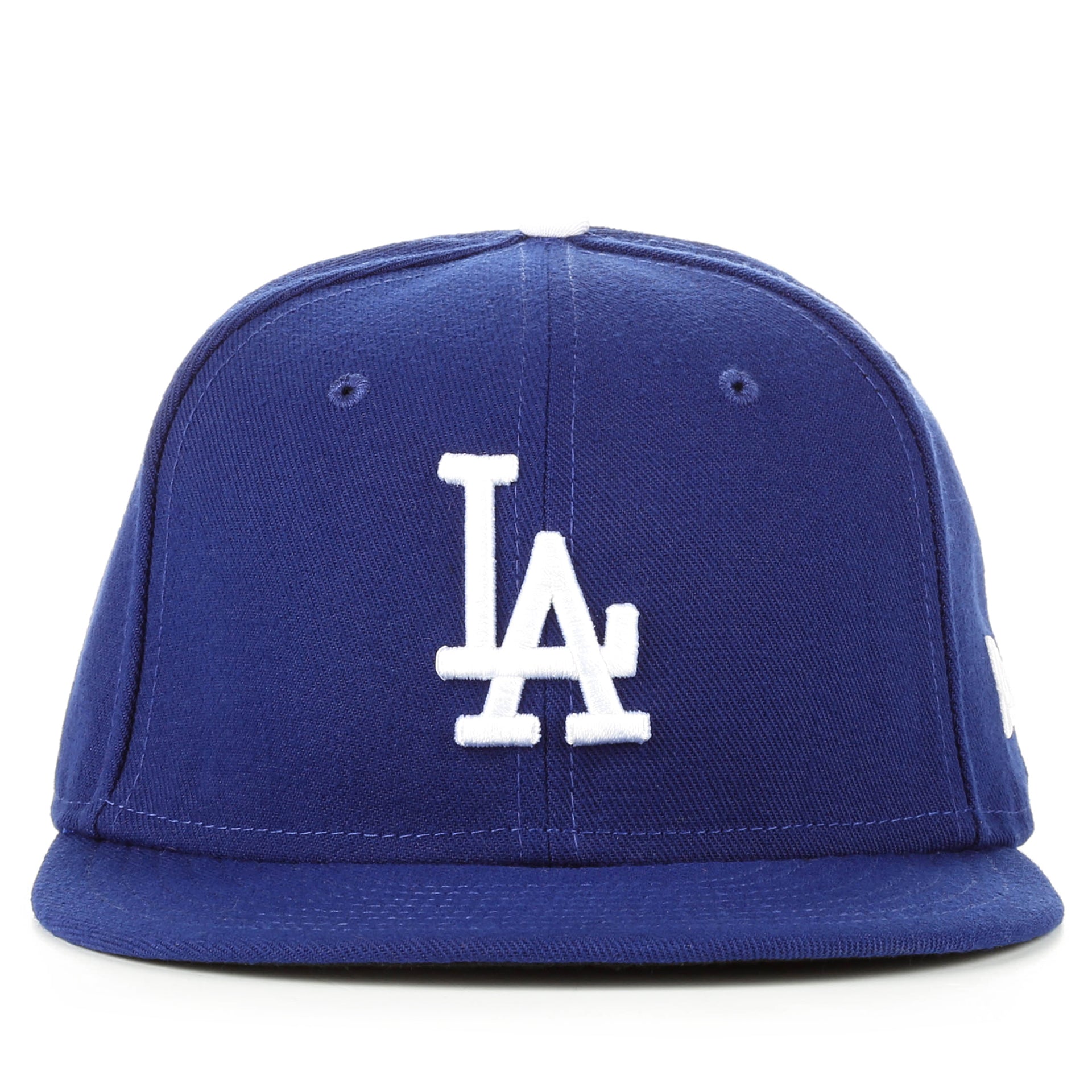 New Era 59Fifty AC Performance Fitted Cap - Los Angeles Dodgers Blue Baseball Hat for Men, Moisture-Wicking & Breathable for Sports, Outdoor Activities & Fan Gear