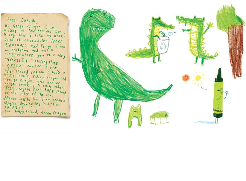 The Day the Crayons Quit by Drew Daywalt - Illustrated by Oliver Jeffers | Award-Winning Children's Book for Storytime & Classroom Reading