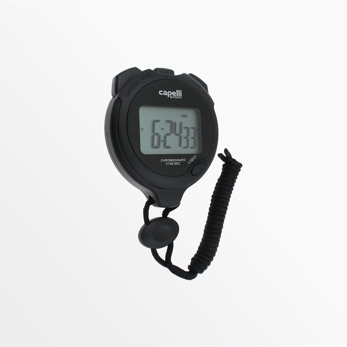 Digital Stopwatch with Large LCD Display - No Backlight - Ideal for Sports, Fitness, and Classroom Timing Activities