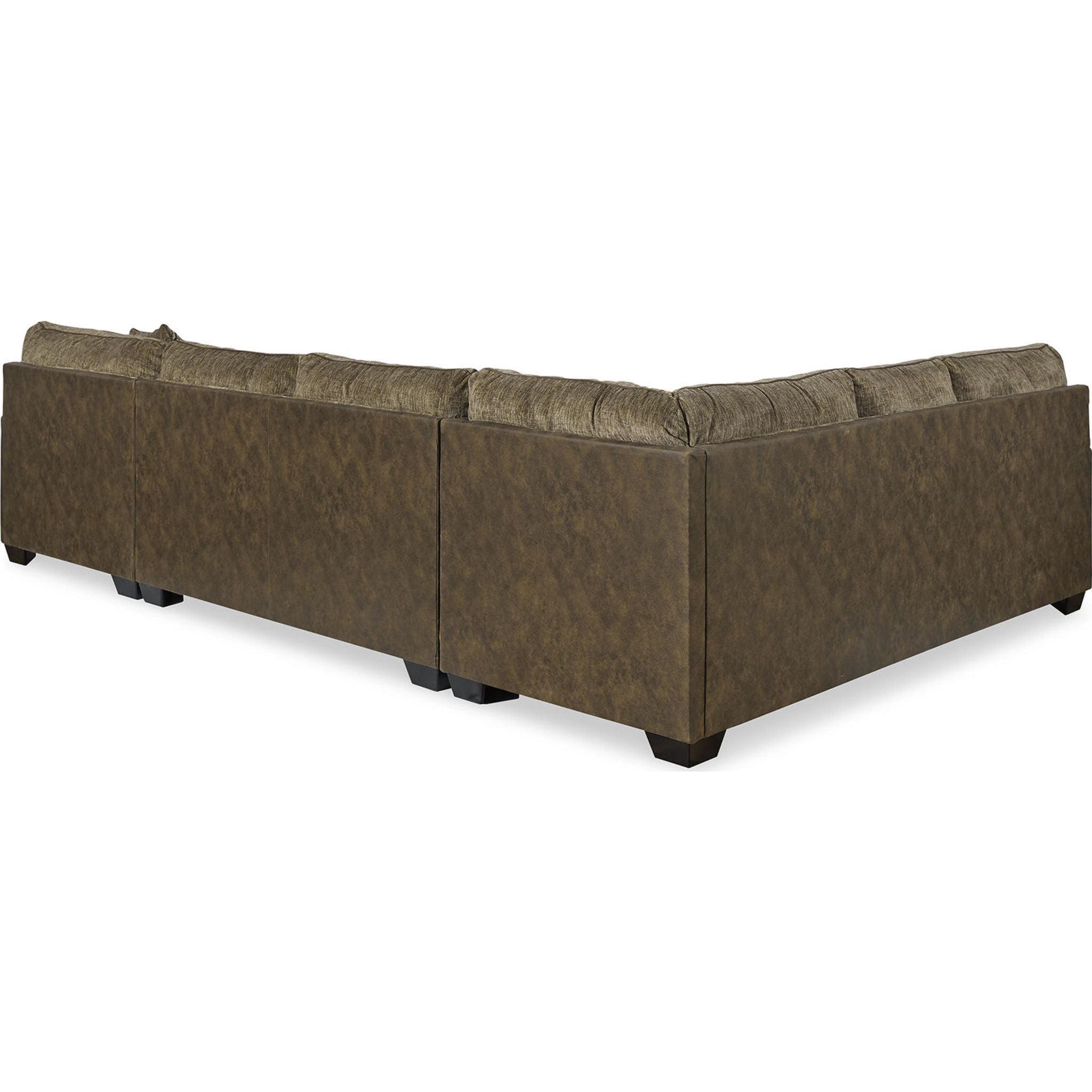 Luxury Abalone 3-Piece Sectional Sofa with Chaise Lounge - Modern L-Shaped Living Room Furniture for Home Theater & Family Gatherings