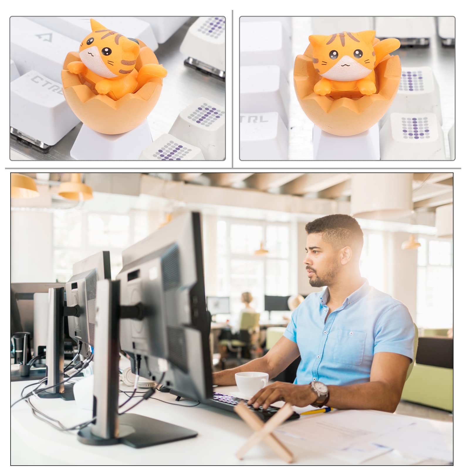 Custom Kawaii PBT Keycaps for Mechanical Keyboards - Gaming & Typing