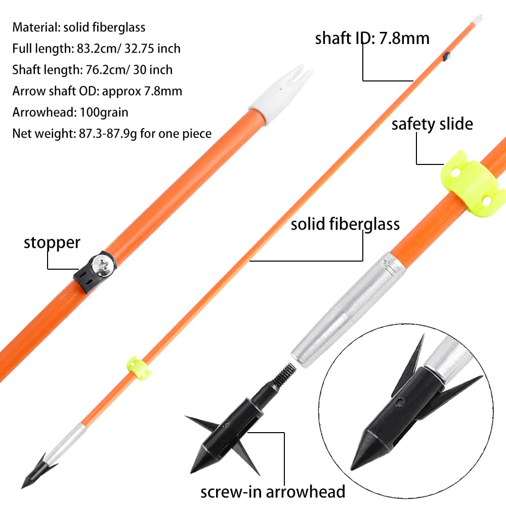 Premium Bowfishing Reel Spincast Reel with 40m Durable Fishing Line & Arrows Kit - Compatible with Compound & Recurve Bows - Ideal for Bowfishing, Hunting, and Outdoor Water Sports Adventures