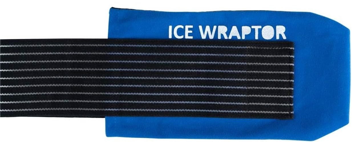 Ice Wraptor Reusable Ice Pack for Knee, Elbow & Joint Pain Relief - Lightweight Cold Therapy Wrap with 2 Gel Packs for Athletes, Runners & Active Lifestyles - Perfect for Post-Workout Recovery, Injury Treatment & Arthritis Pain Management