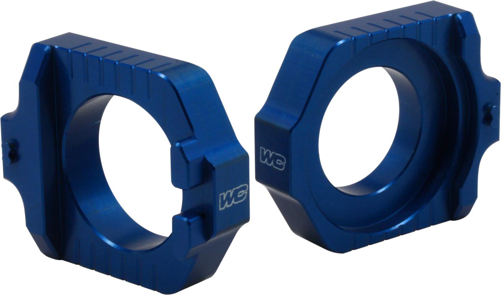 KTM & Husqvarna Axle Blocks Elite - Blue (Fits 2017-2020 250 Models) - Durable Motorcycle Wheel Spacers for Off-Road & Motocross Racing