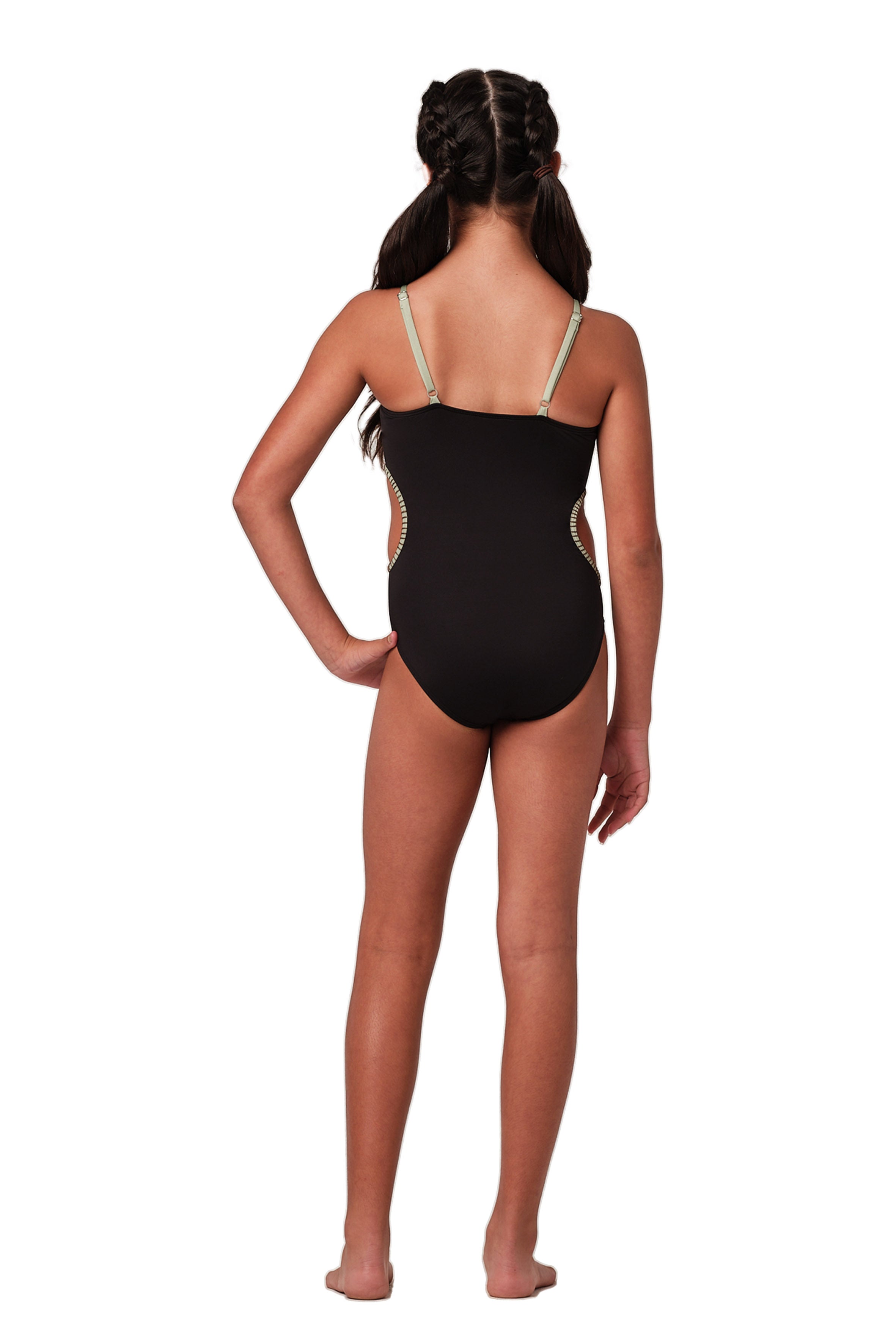 Circle Back Black One Piece Swimsuit - Stylish & Comfortable Bathing Suit for Women | Perfect for Beach, Pool & Summer Vacations