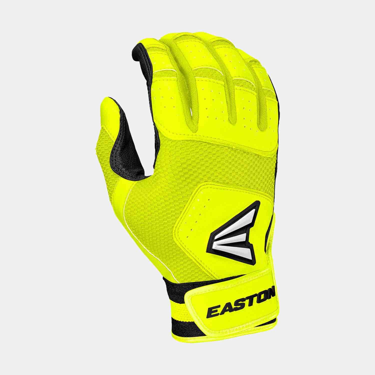 Easton Walk Off NX Adult Baseball Batting Gloves - Left & Right Hand - Breathable & Flexible for Baseball, Softball, Training - Perfect for Hitting, Fielding & Practice Sessions