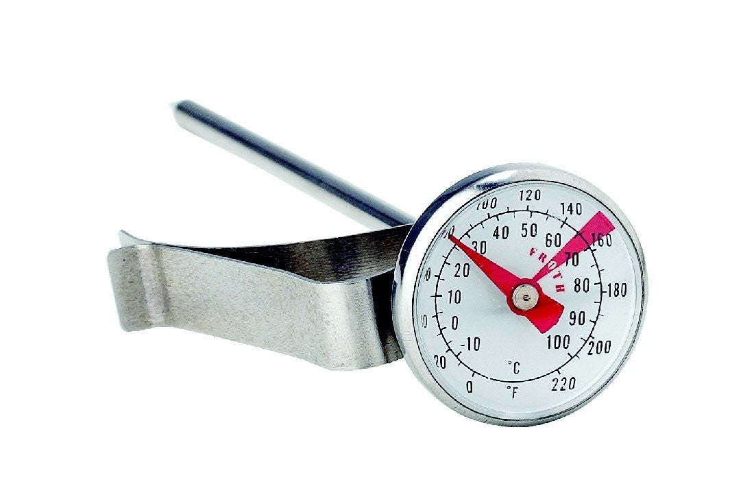 Premium Cuisena Milk Thermometer with 27mm Dial - Accurate Temperature Gauge for Cooking, Brewing & Candy Making | Perfect for Home Chefs & Bakers