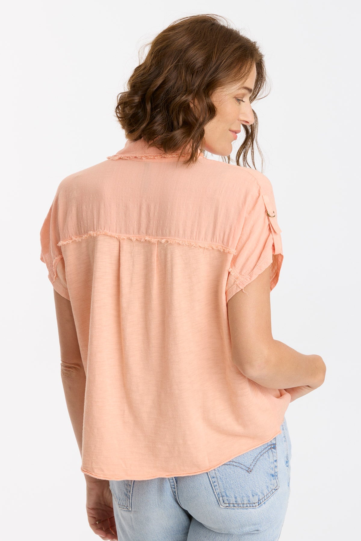 Ninette Button Up Top for Women - Stylish Casual Blouse with Front Buttons | Perfect for Office, Date Night & Everyday Wear