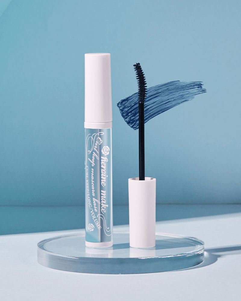 KISSME Heroine Make Long Lasting Curl Keep Mascara Base - Waterproof & Smudge Proof Eyelash Primer for Volume & Length - Perfect for Daily Wear & Special Occasions