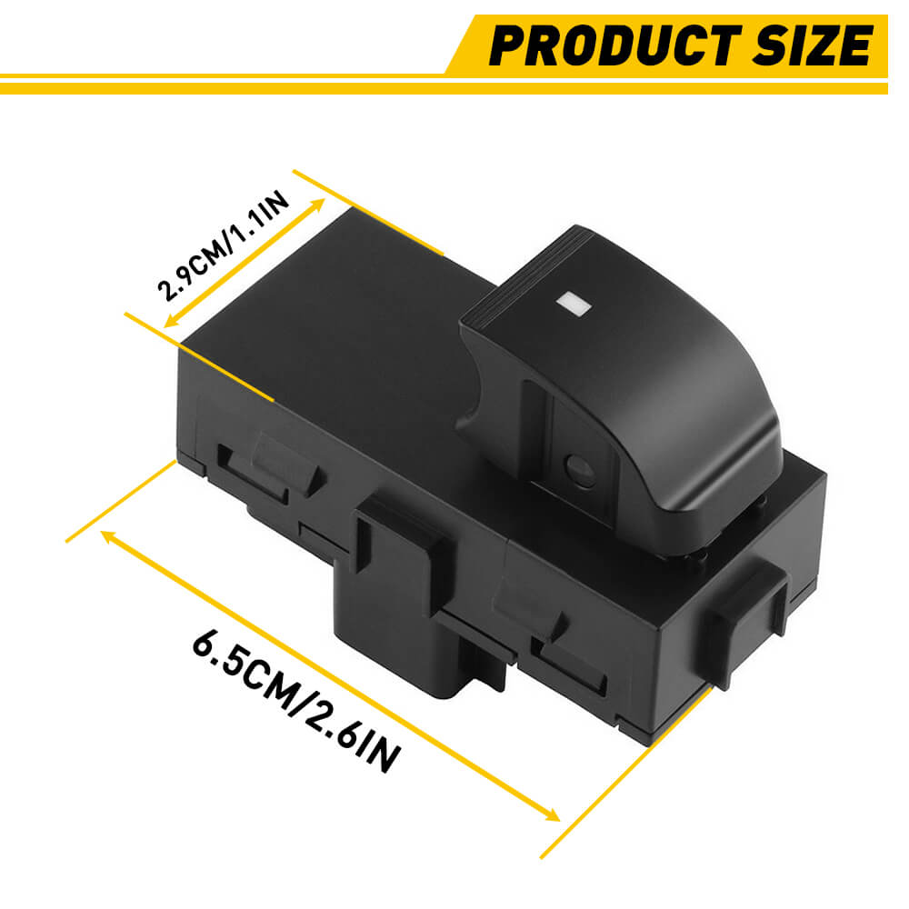 Chevrolet GMC Buick Lucerne Power Window Switch 8 Pin - Passenger Side & Rear Side Replacement - Easy DIY Install for Smooth Window Operation