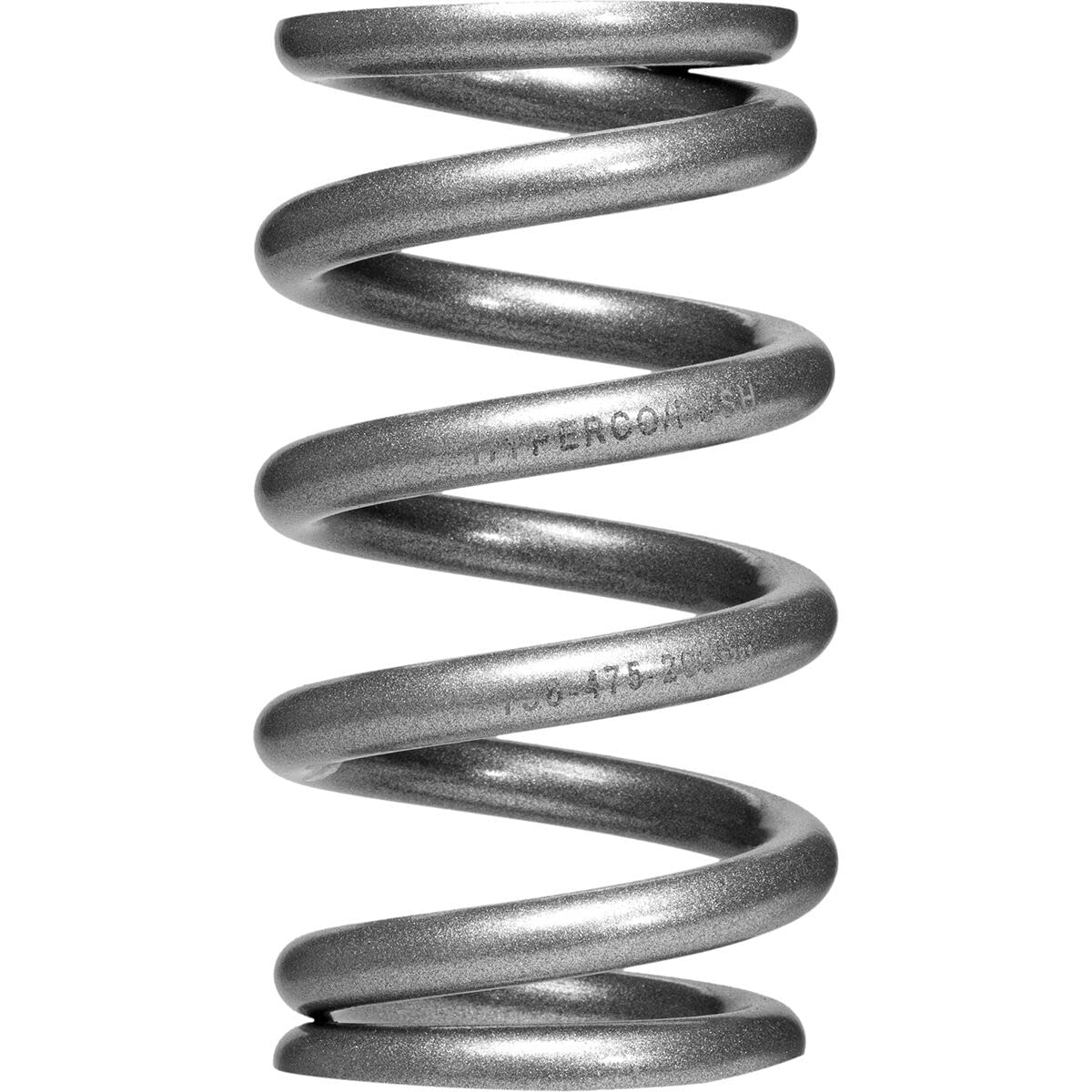 PUSH Industries 200 Series HyperCoil Silver Shock Spring - 600lb/in Rate, 55mm Stroke - Premium MTB & Dirt Bike Suspension Upgrade for Trail Riding & Downhill Performance
