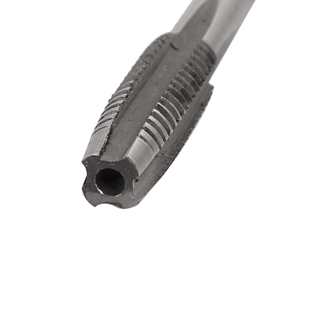 High-Quality M8 x 1.25mm 4-Flute Round Shank Pipe Taps Set of 3 for Precision Threading - Perfect for Plumbing, Automotive, and DIY Metalworking Projects