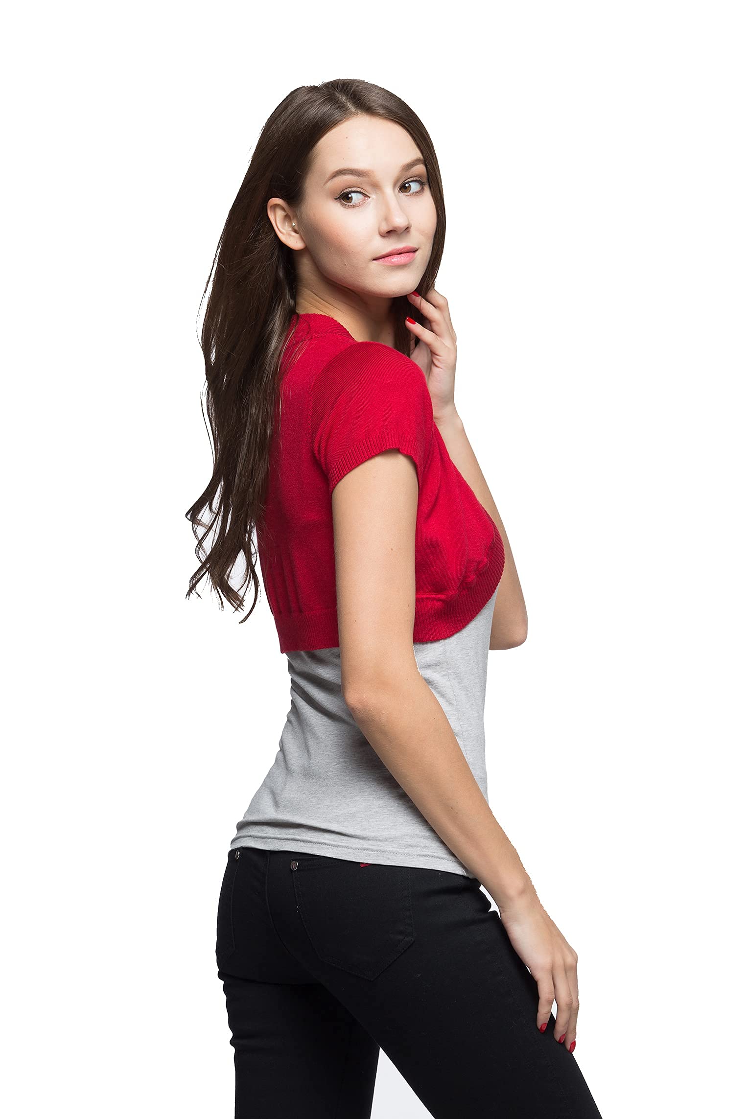 Trendy Short Sleeve Open Front Cardigan for Women - Lightweight Summer Cover Up - Perfect for Beach, Office & Casual Outfits