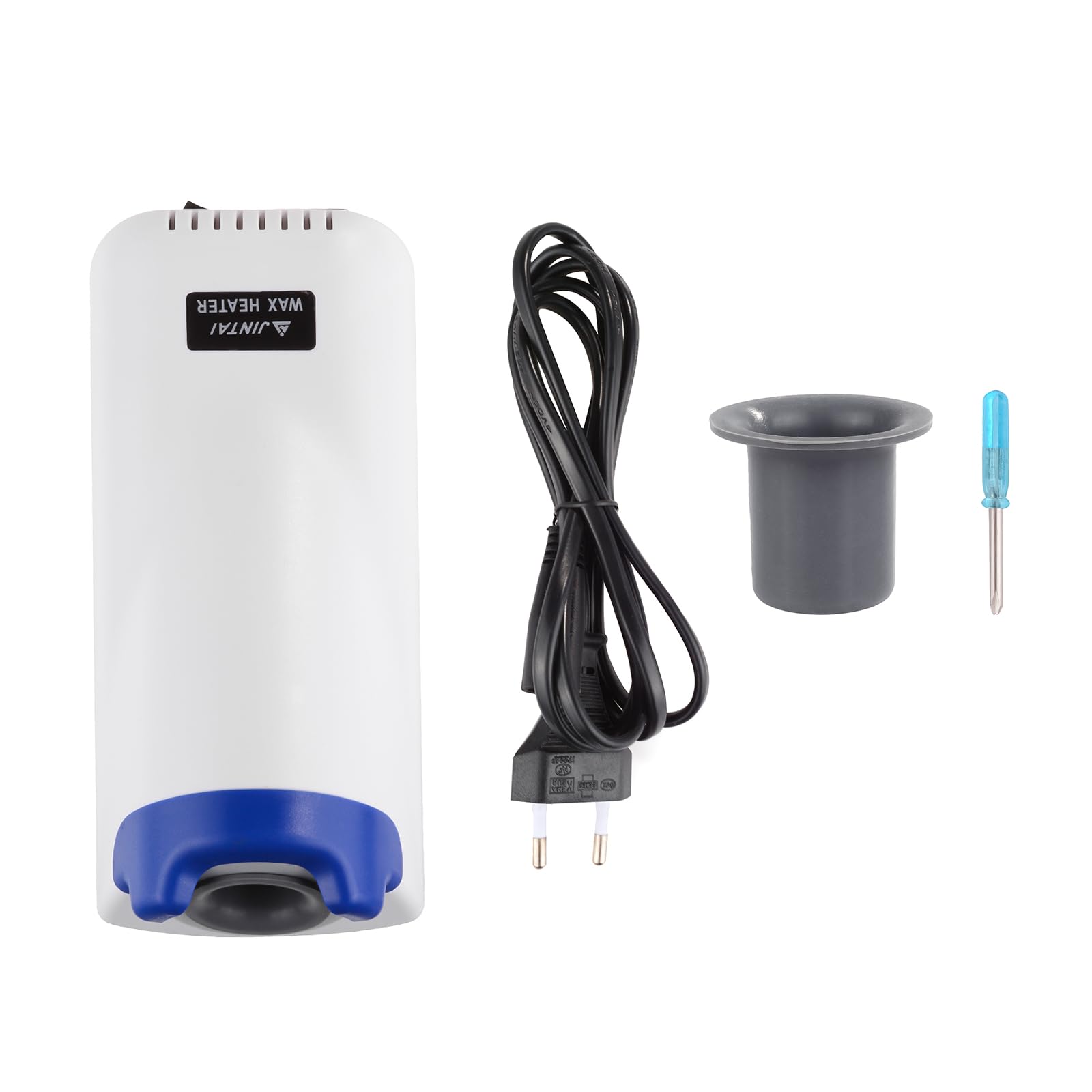 Professional EustomA Wax Heater Pot - No Flame Electric Wax Warmer with Infrared Sensor & Spatulas for Hair Removal, Pedicure & Beauty Salon Use - Model JT-29B