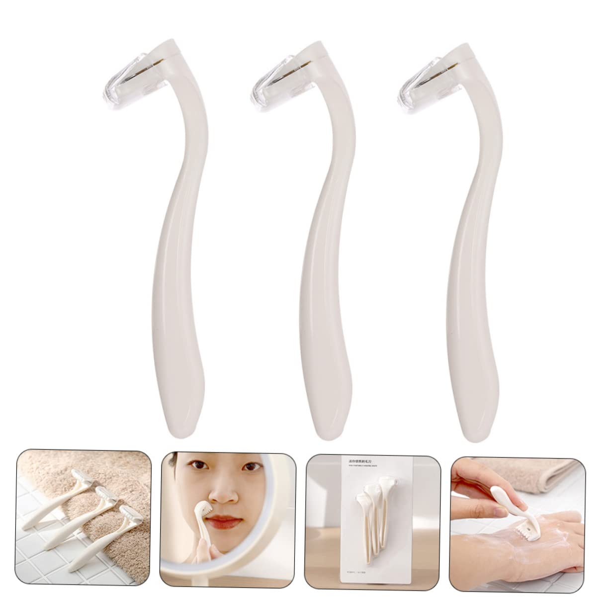15 Pcs Women's Hair Remover & Body Trimmer Set - Stainless Steel Razor for Arms, Legs & Bikini Line | Durable Depilator for Smooth Skin | Perfect for Travel & Home Use